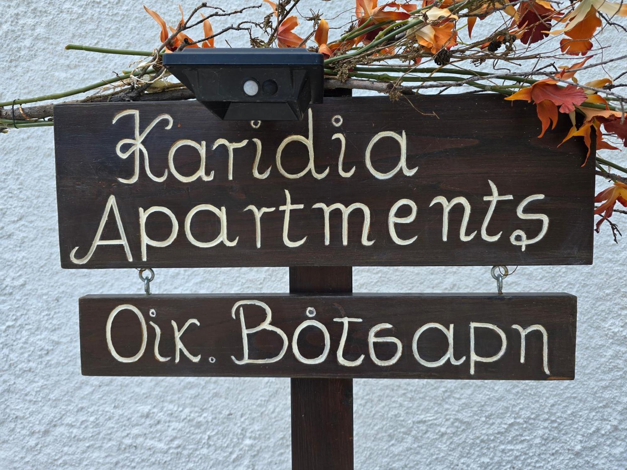 Karidia Apartments คิสซอส ภายนอก รูปภาพ